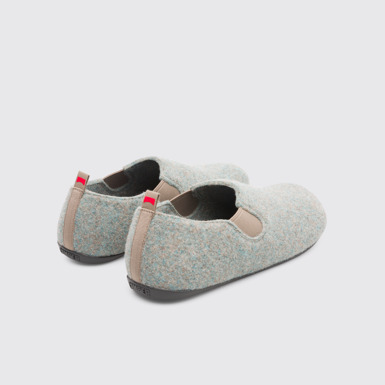 Back view of Wabi Multicolor Slippers for Men