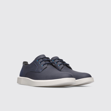 Front view of Bill Blue Formal Shoes for Men