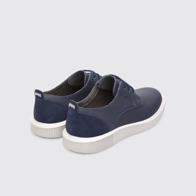 Back view of Bill Blue Formal Shoes for Men