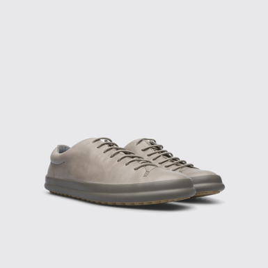 Front view of Chasis Grey shoe for men