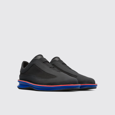 Front view of Rolling Black Sneakers for Men