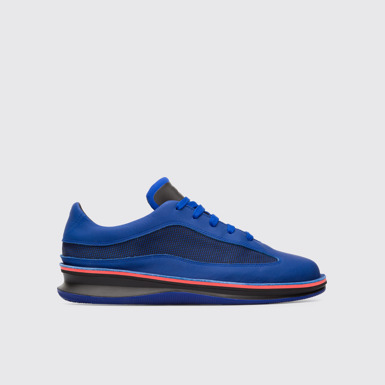 Side view of Rolling Blue Sneakers for Men
