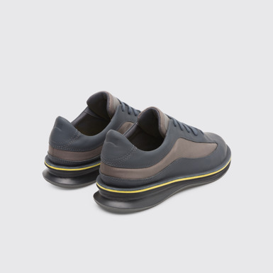 Back view of Rolling Multicolor Sneakers for Men