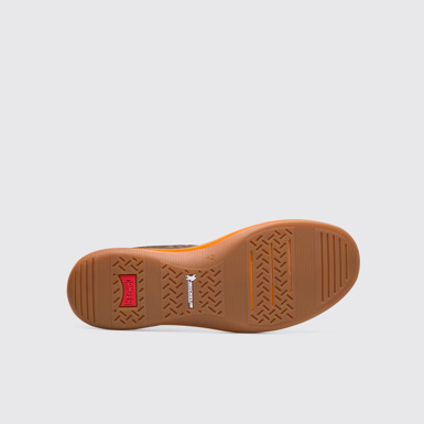 The sole of Rolling Men's brown sneaker