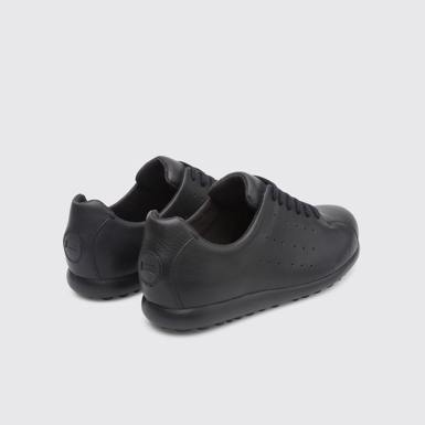 Back view of Pelotas XLite Black Sneakers for Men