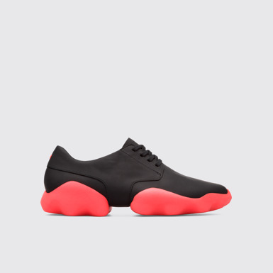 Side view of Dub Black Sneakers for Men