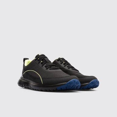 Front view of Canica Black Sneakers for Men