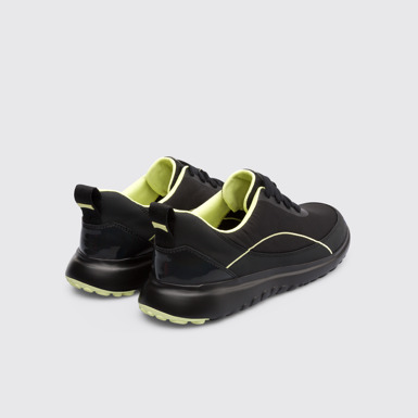 Back view of Canica Black Sneakers for Men