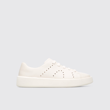 Side view of Courb Cream men’s sneaker