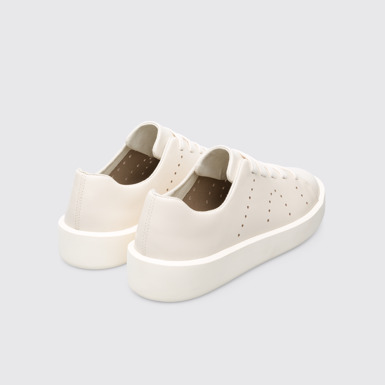 Back view of Courb Cream men’s sneaker