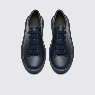 Overhead view of Courb Blue Sneakers for Men