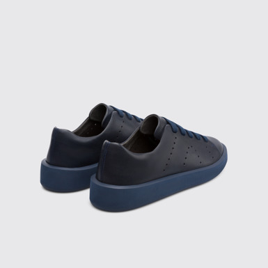 Back view of Courb Blue Sneakers for Men