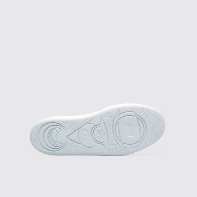 The sole of Courb White Sneakers for Men