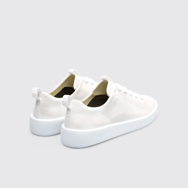 Back view of Courb White Sneakers for Men