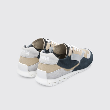 Back view of Nothing Men’s multi-colored sneaker