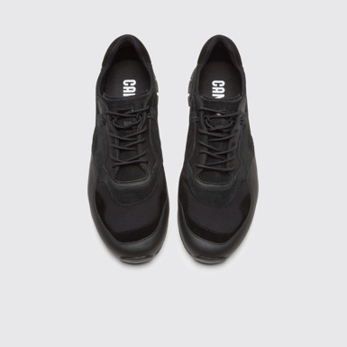 Overhead view of Nothing Black men’s sneaker