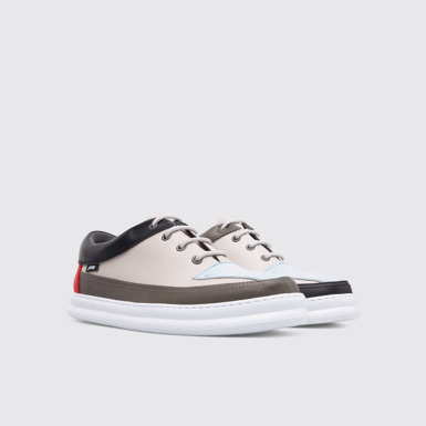 Front view of Twins Multicolor Sneakers for Men