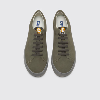 Overhead view of Peu Touring Green Sneakers for Men