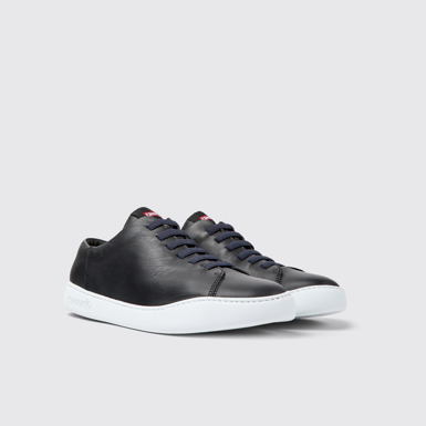 Front view of Peu Touring Black Sneakers for Men