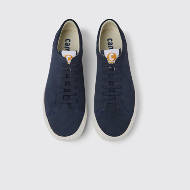 Overhead view of Peu Touring Blue sneaker for men