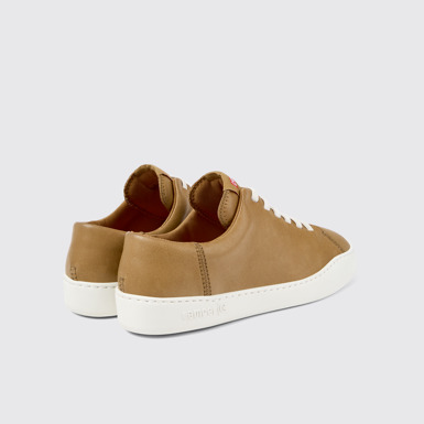 Peu Touring Sneaker de piel marrón para hombre