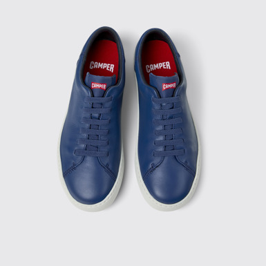 Peu Touring Sneakers de piel azules para hombre.