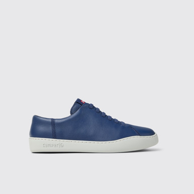 Peu Touring Sneakers de piel azules para hombre.