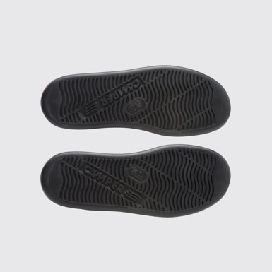 The sole of Twins Black Sneakers for Men