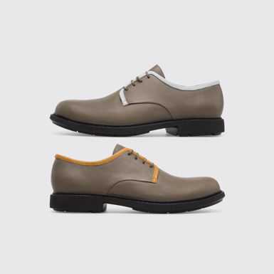 Side view of Twins TWINS men's shoes with rounded shoe