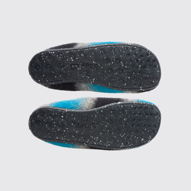 The sole of Twins Multicolor Slippers for Men