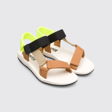 Front view of Match Men’s multi-colored sandal