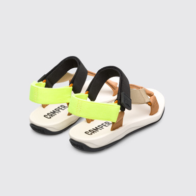 Back view of Match Men’s multi-colored sandal
