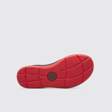 The sole of Camper x SailGP Black sandal for men