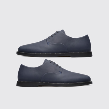 Twins Blucher azul marino para hombre