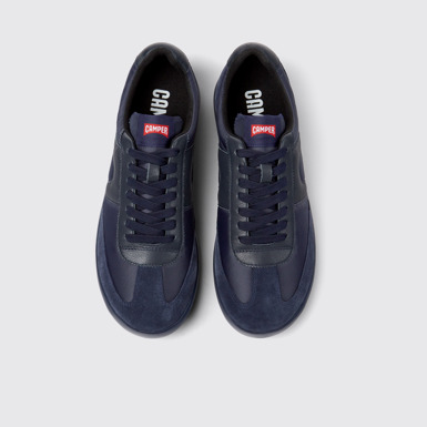 Overhead view of Pelotas XLite Blue sneakers for men