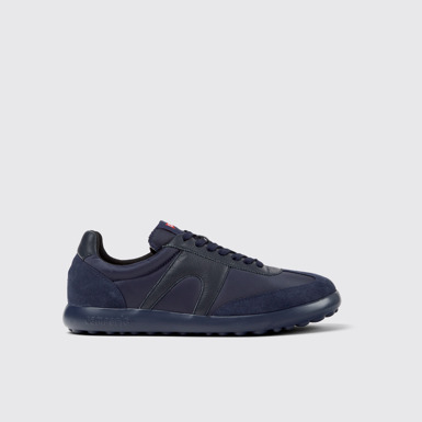 Side view of Pelotas XLite Blue sneakers for men