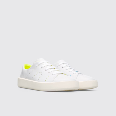 Front view of Twins White men’s sneaker