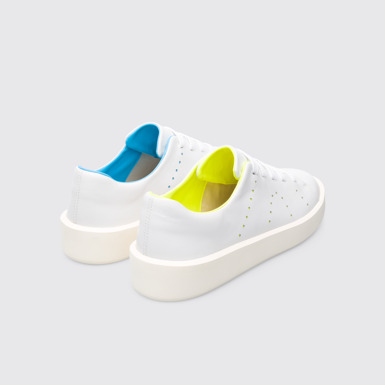Back view of Twins White men’s sneaker