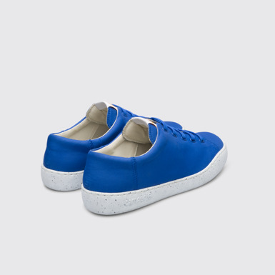 Back view of Peu Touring Blue sneaker for men