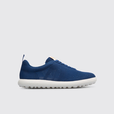 Side view of Pelotas XLite Blue sneaker for men