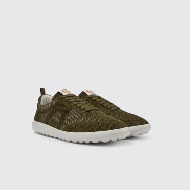 Front view of Pelotas XLite Green recycled PET sneakers for men