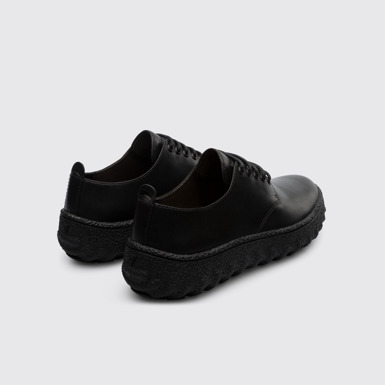 Ground Zapato negro para hombre