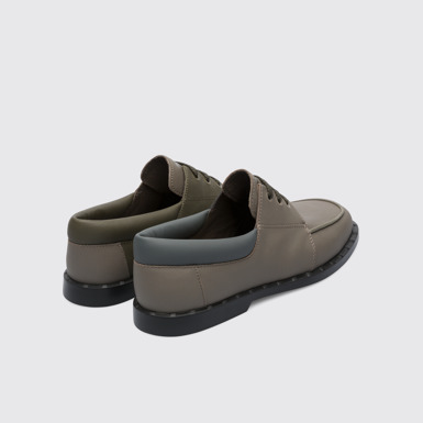 Back view of Twins Men's multicolor TWINS boat shoe