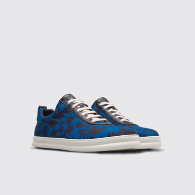 Front view of Twins Multi-colored men's TWINS sneakers