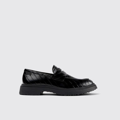 Twins Mocasines negros de piel para hombre