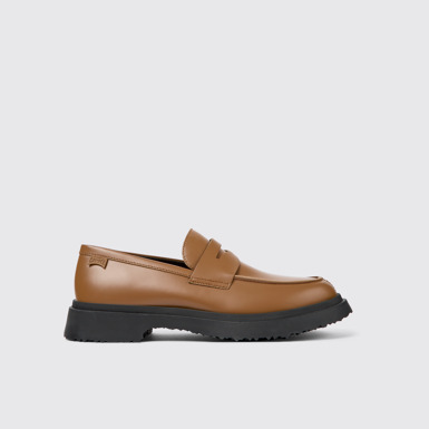 Walden Mocasines marrones de piel para hombre