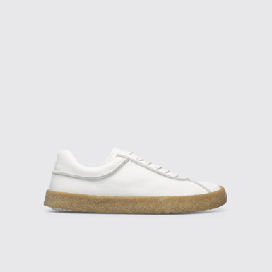 Side view of Bark White shoe for men