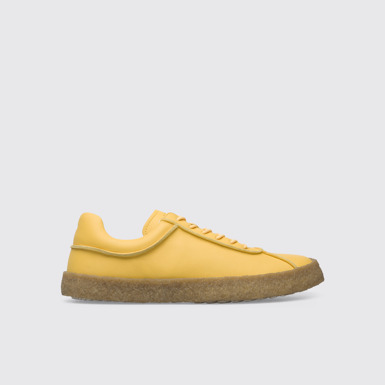 Side view of Bark Yellow shoe for men