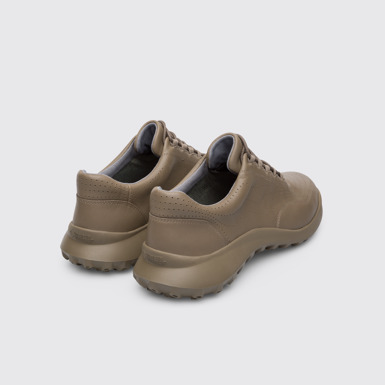 Back view of CRCLR Breathable men's green sneaker