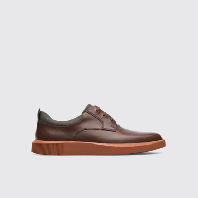 Side view of Bill Brown lace up shoe for men